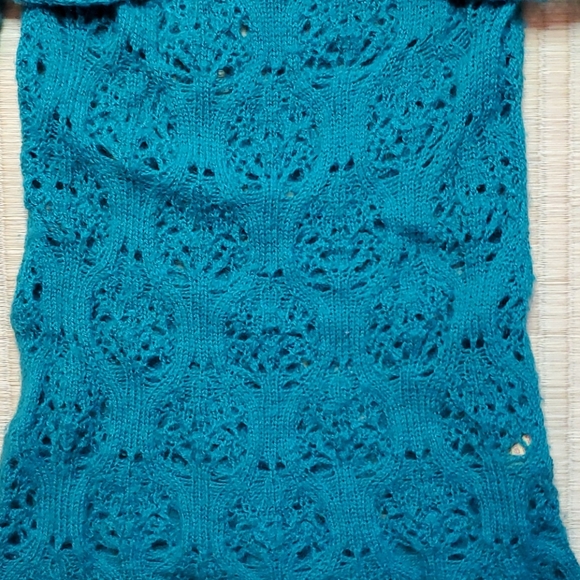 Catherine Malandrino Crochet Off-Shoulder Sweater - Picture 3 of 6